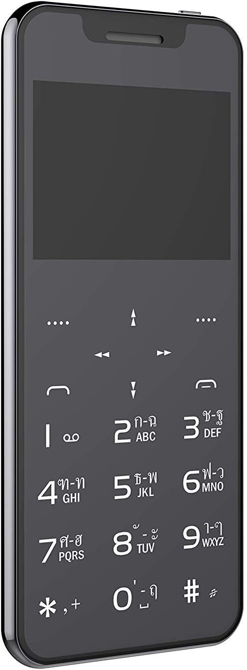 Reinvent Sibyl IMI Ultra-Slim 3G Smart Mobile Phone with Android OS, Camera (Midnight Grey)