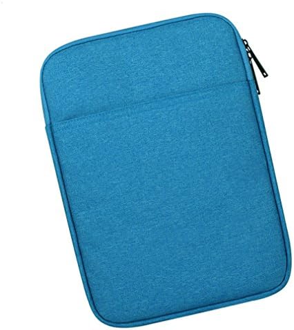 GEEAUASSD Tablet 10 Bag Ipad Zipper Bag 9 Zipper Pouch 10 Sleeve with Pocket Notebooks Tablets Tablet 10.1 Accessories Zipper Carrying Bag Notebook Zipper Zipper Case Pocket Blue 8 Inch