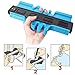 Contour Gauge 10 Inch Profile Gauge and 5 Inch Shape Duplicator, HYLONG Plastic Contour Gauge Precisely Copy Irregular Shapes For Perfect Fit and Easy Cutting