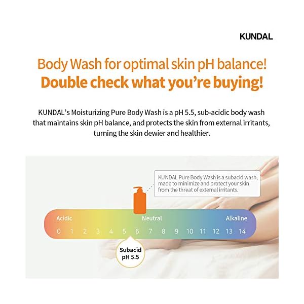 [KUNDAL] Pure Body Wash 500ml (Amber Vanilla)
