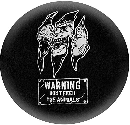 Jeep Spare Wheel Tire Cover [Wrangler Accessories] UV Resistant, Heavy Duty, Soft Back - Jurassic Raptor Cover Slash - its Grand Cherokee, Liberty, SUV (32/33" (265/75R16), (285/70R17), (255/75R17))