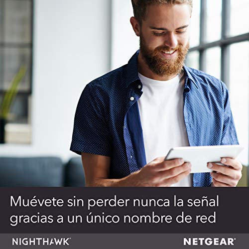 NETGEAR-Repetidor-WiFi-EX8000-Amplificador-Wifi-Mesh-AC3000-Triband-compatibilidad-universal