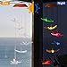 LED Solar Dragonfly Wind Chimes Light Changing Colors Outdoor - Waterproof Solar Powered Dragonflies Mobile Romantic Wind-Bell Gifts for Home, Party, Xmas Decor, Night Garden Decoration, Gifts for Mom