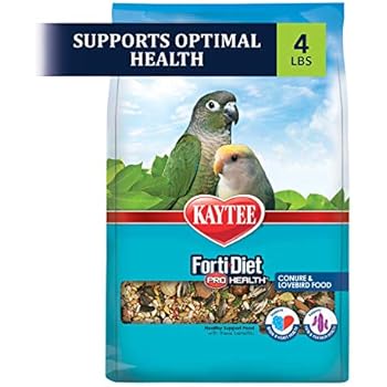Kaytee Forti-Diet Pro Health Conure and Lovebird Food 4 lb