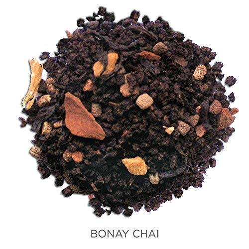 Tea Forte Organic Black Tea Bombay Chai, Makes 3550 Cups, 4.23 Ounce