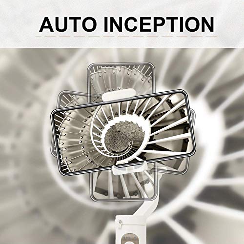 hohem Gimbal Stabilizer for Smartphones, 3 Axis Phone Gimbal with iSteady 3.0 & Face Tracking 3.0 Handheld Portable Gimbal Stabilizer for iPhone & Android, White (iSteady X)