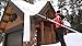 SNOWPEELER Accessories - 10 ft. Handle Extension Kit - Works with Both 20 ft. and 30 ft. - Increase Your Reach Even More - 2 Easy-to-Assemble 5 ft. Sectional Poles - Commercial-Grade Aluminum