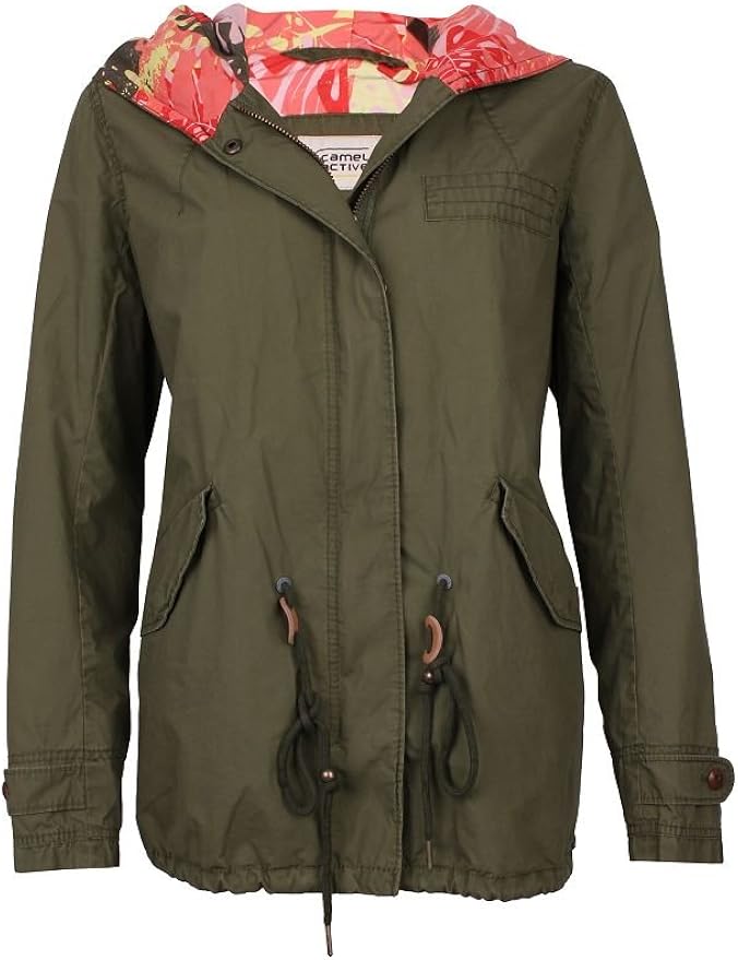 WooCo Damen/Mädchen Teenager Kurz Jacke - Herbst Winter Frühling Mantel