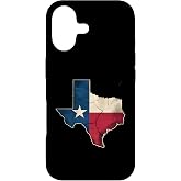 Texas State Flag Weathered Case for iPhone 17