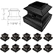 Stair Iron Baluster Flat Shoe (10-Pack) with Set Screw Stair Parts for 1/2