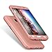 JNSupplier 360° Full Coverage Hybrid Hard Case Cover + LCD Screen Protector for Samsung Galaxy S7 Edge (Rose Gold)