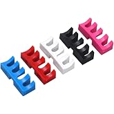 MOPFOL 5Pcs Badminton Racket Load Spreader Adapter &ndash; Tension PVC Protector for Stringing Machine Repair,Stringing Machine Tool Accessory for AEF, 5 Color