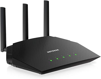 NETGEAR Nighthawk WiFi 6 Router RAX10 Dual-Band AX1800 up to 1.8 Gbps