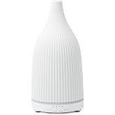 TTJ 70ml Ultrasonic Essential Oil Diffuser with LED Night Light | Comes with DC 5V USB Power Supply|Timer|Dimmable LED Night Light|Quiet Cool Mist|Great for Home,Bedroom,Office,Yoga,Spa