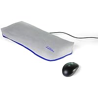 Computer Dust Solutions Keyboard Dust Cover, Covers Large Size PC Keyboards, Silky Smooth Antistatic Vinyl, Translucent Cocon