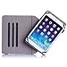 ProCase Universal 360 Rotating Stand Folio Case Cover for 7-8 inch Tablet Dragon Touch, Chromo Inc, ProntoTec, NeuTab, Nextbook, Tagital, Alldaymall, iRulu, RCA, iView Android Tablet (Black)