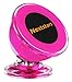 Car Phone Holder, Magnetic Mount - 360 Degree Rotation Bracket Dashboard Pink Accessories Universal Cradle for Apple iPhone iPod Galaxy HTC Cell Phone By Nextstors