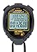 ACCUSPLIT AX602 PRO MEMORY (100) 3 LINE DISPLAY Stopwatch with STROKE RATE (Black)