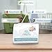 Organic Cotton Crib Mattress Protector pad- Soft & Breathable Infant Fitted Waterproof Cover- Fits Most Baby Crib Mattresses (52