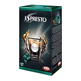 K-Fee Espresto Espresso Passionato, Coffee, Arabica, Intensity 7, 16 Capsules by Espresto