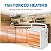 Newair Electric Garage Heater, Adjustable Ceiling/Wall Mounted with Tilt Head, Heats up to 500 sq. ft. of Space | Electric Heater for Heating Garages, Workshops, Warehouses, Job Sites, and More