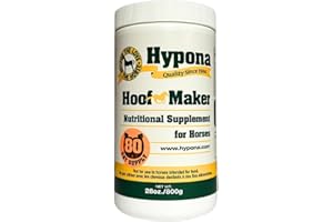 Hypona Hoof Maker – Total Vitamin and Mineral Supplement for Strong, Healthy Hooves (800g) | Enhances Hoof Strength & Coat Sh