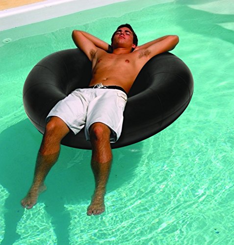 Tricam BT-45 Inflatable Swim and Snow Tube, 45-Inch, Black - Thumbnail 3