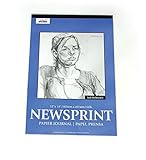 Jack Richeson 100217 Rough Newsprint 50 Sheet, 12