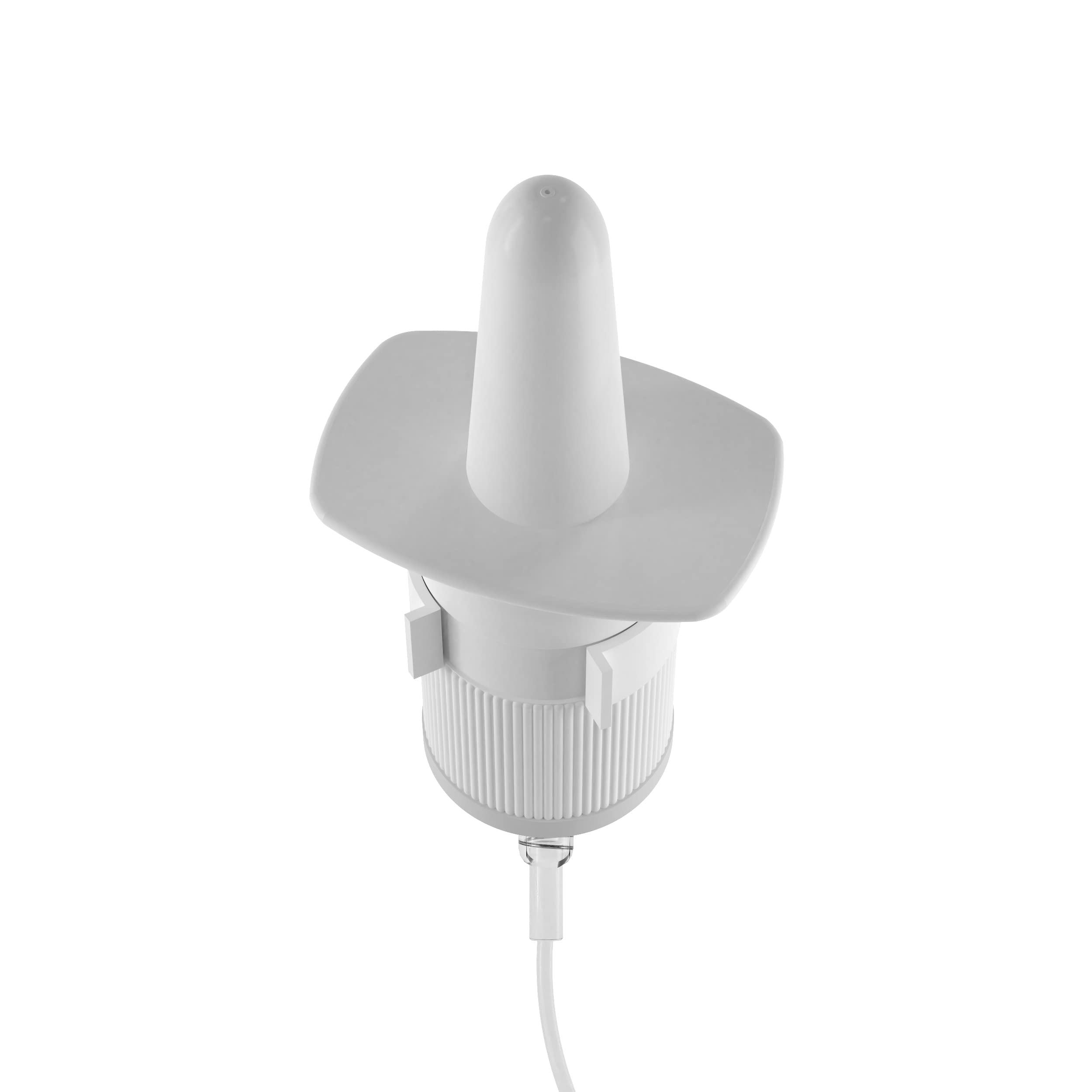 Jully 3-Pack 20ML Unique Mist Nasal Sprayer - Empty Refillable Pump Sprayer for Nose, Medical, Home Remedy, Saline. Improved Modern Design, Sturdy HDPE Plastic, Easy to Use Dosage Mechanism