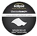 ECLIPSE Blackout Thermal Rod Pocket Window Curtain for Bedroom or Nursery (1 Panel) Pink 42 in x 63 in