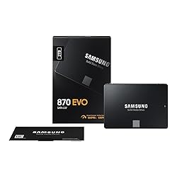 SAMSUNG SSD 870 EVO, 2 TB, Form Factor 2.5