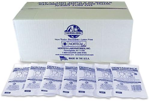 Dental Pack Cold Pack, 4" x 5" - 100/Case