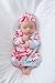 Baby Be Mine Newborn Gown and Hat Set Layette Romper Coming Home Outfit (Newborn 0-3 Months, Mae)