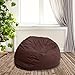 Flash Furniture Small Solid Brown Kids Bean Bag Chair -, DG-BEAN-SMALL-SOLID-BRN-GG