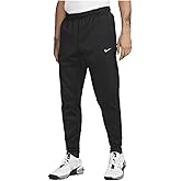 Nike Therma Men's Therma-FIT Tapered Fitness Pants (Black/Black/White, DQ5405-010) Size 4X-Large
