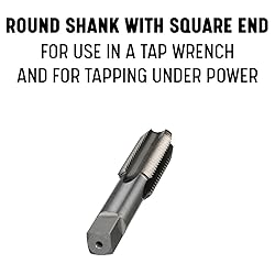Drill America m16 X 2 Tap and Die Kit, HSS Plug Tap