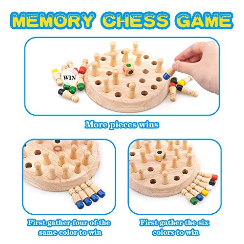 LITTLEFUN Board Games for Kids Age 4 5 6，Preschool Educational Gifts