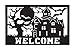 A Haunted Welcome Door Mat