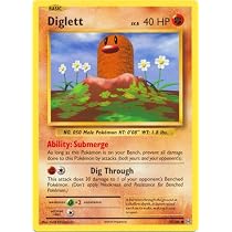 Pokemon - Diglett (55/108) - XY Evolutions : Amazon.ca: Toys & Games