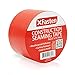 XFasten Construction Seaming Tape Red, 3" x 55 Yards, Building Sheathing and Flashing Polymer Tape for Joints, Vapor Barrier, Foam Board Insulation, House Wrap, Crawl Space and Epoxy Resin