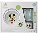 Disney Baby Mickey Mouse 5 Piece Melmine Dinnerware Set