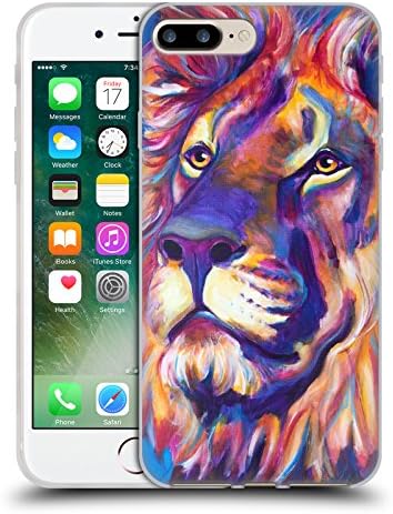 Official DawgArt Lion Cecil Wildlife Soft Gel Case for Apple iPhone 7 Plus