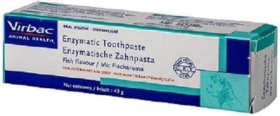 Virbac Enzymatic Toothpaste Fish Flavour 43g for Cats and Dogs