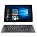 Nuvision 10.1 Inch IPS Touchscreen 2-in-1 Tablet PC Windows 10,Intel Atom Cherry Processor 1.84GHz, 32GB Storage and 2GB RAM with WiFi, Bluetooth and Camera, Includes Magnetic Keyboard