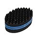 Stebcece Magic Curl Coil Tools Wave Barber Hair Brush Sponge For Dreads Afro Locs Twist (blue)