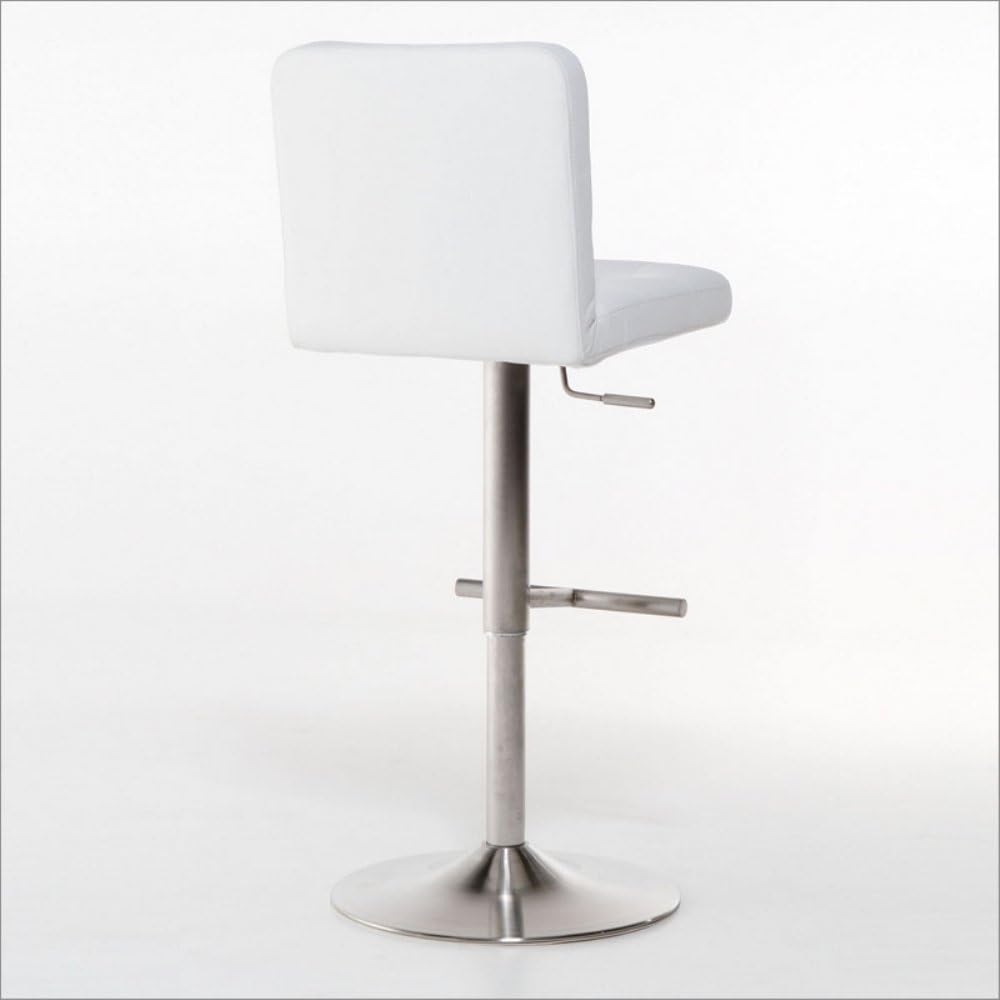MIX As-Dexter-Wht Bar Stool, WHITE
