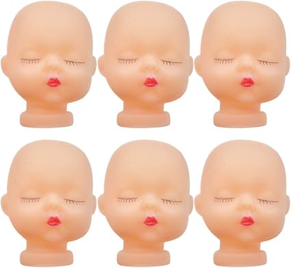 Healifty 10Pcs DIY Baby Doll Heads Hand 