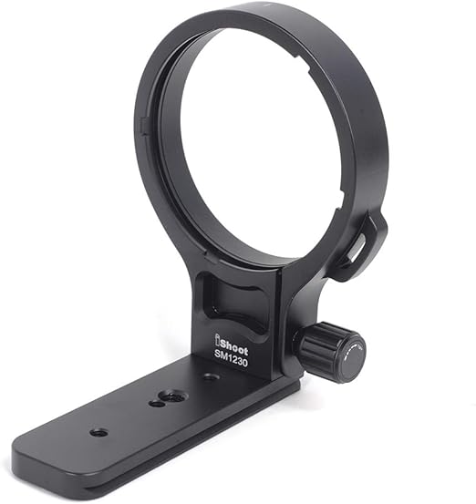 IShoot Collier D'objectif De Rechange Pour Trépied Compatible Avec Nikon AF-S 70-200 Mm F/2.8E FL ED VR, AF-S 500 Mm F/5.6E PF ED VR, Plaque à Dégagement Rapide Pour Trépied Arca-Swiss Fit