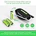 USB Rechargeable AA Batteries, Rechargeable Batteries - Cell 1.2V / 1000mAH - High-Capacity Batteries Long-Lasting Power Recyclable Recharge Battery-（4 Count）