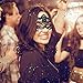 Rbenxia Women Girl Sexy Lace Eyemask Eye Mask for Halloween Masquerade Party Black, Black